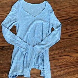 Light Blue Long Sleeve Tee